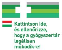 Az Európai Unió közös logója online gyógyszerértékesítéshez